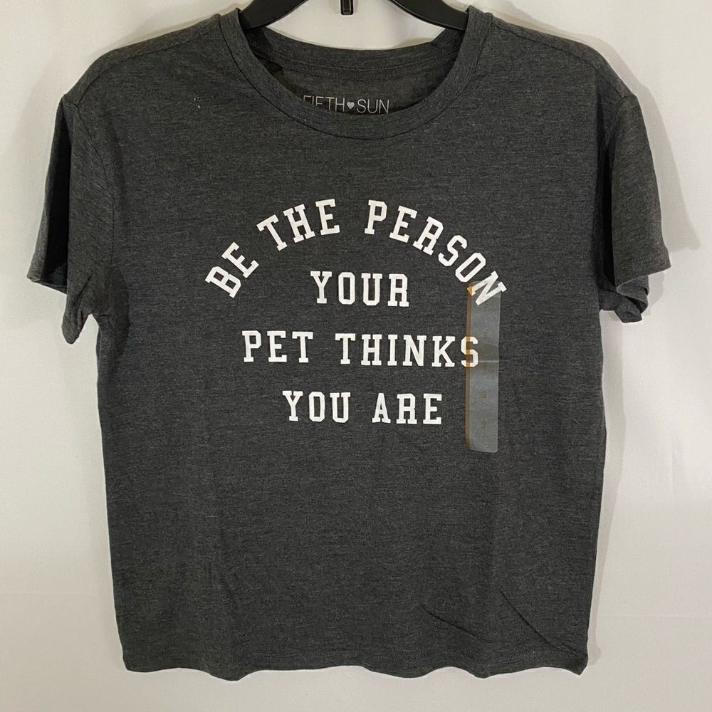 Fifth Sun Gray Short Sleeve Tee